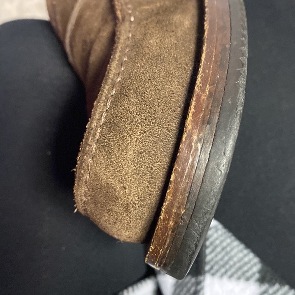 ❤️❤️To Boot of New York’s Brown suede Penny loafers in size 8. main image 13